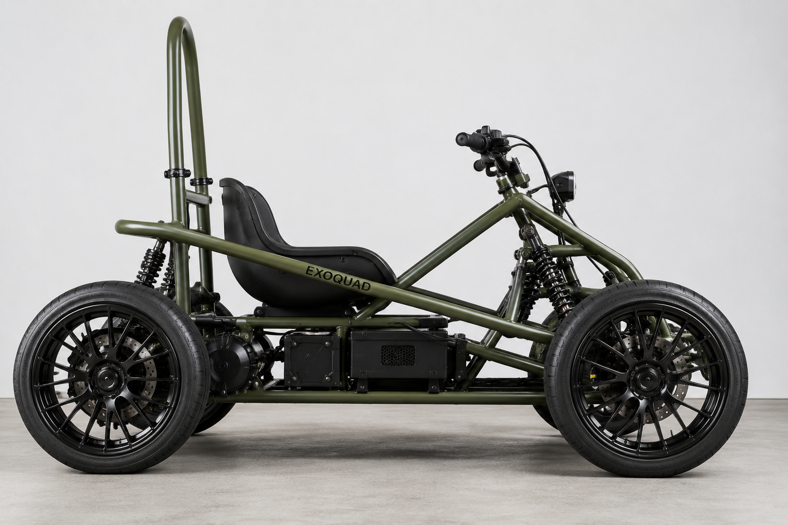 Exoquad V2 adaptive electric all-terrain mobility vehicle